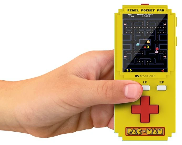 My Arcade Pac-Man Pixel Pocket Pro nešiojama žaidimų konsolė
