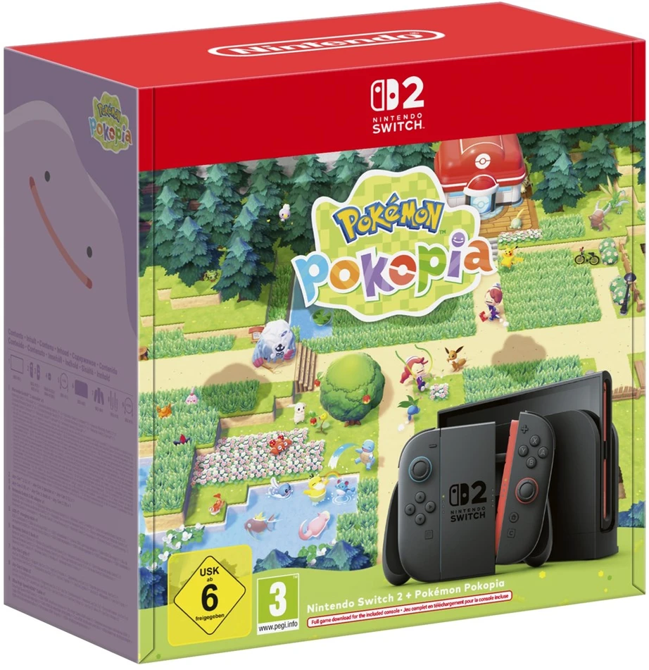 Nintendo Switch 2 konsolė + Pokémon Pokopia