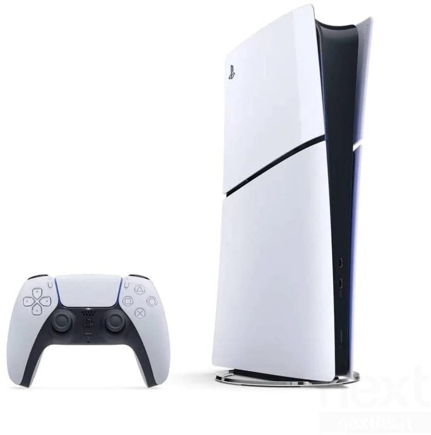 Sony PlayStation 5 Slim 1TB SSD Baltas, Juodas