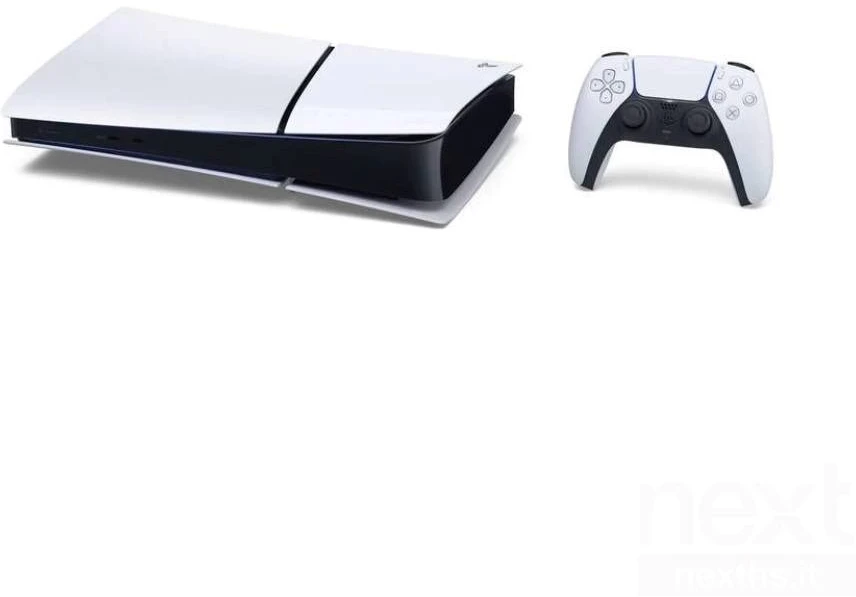 Sony PlayStation 5 Slim 1TB SSD Baltas, Juodas