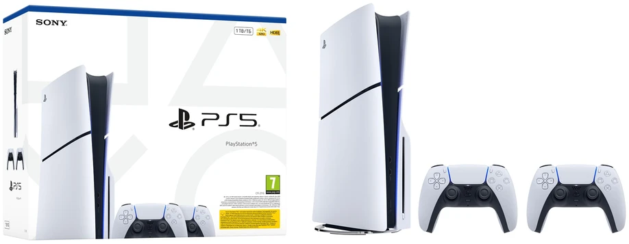 Sony Interactive Entertainment PS719022602 žaidimų konsolė 1 TB Wi-Fi Juoda, Balta