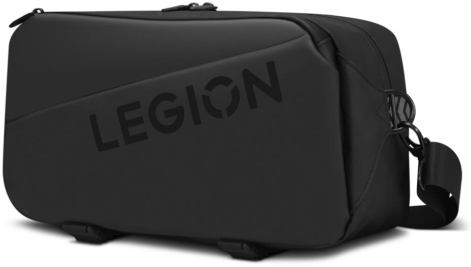 Žaidimų konsolės dėklas Lenovo Legion Sling Bag, juodos spalvos (GX41S14777)