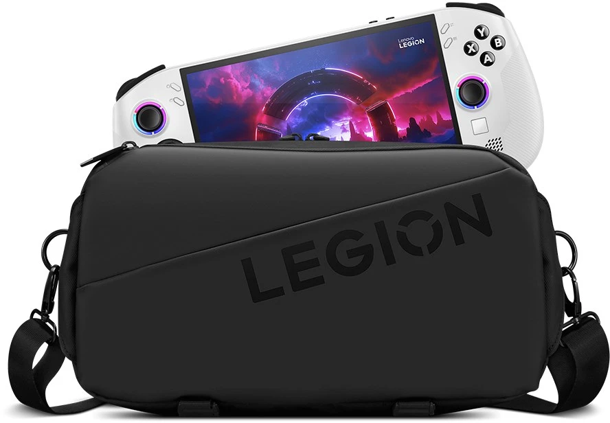 Žaidimų konsolės dėklas Lenovo Legion Sling Bag, juodos spalvos (GX41S14777)