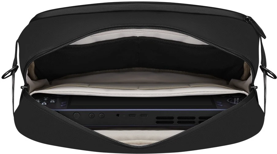 Žaidimų konsolės dėklas Lenovo Legion Sling Bag, juodos spalvos (GX41S14777)