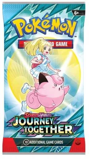 Pokémon TCG Scarlet & Violet: Journey Together papildymas – 10 kortų (EN)