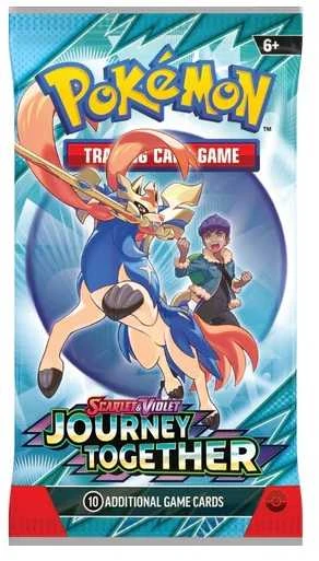 Pokémon TCG Scarlet & Violet: Journey Together papildymas – 10 kortų (EN)