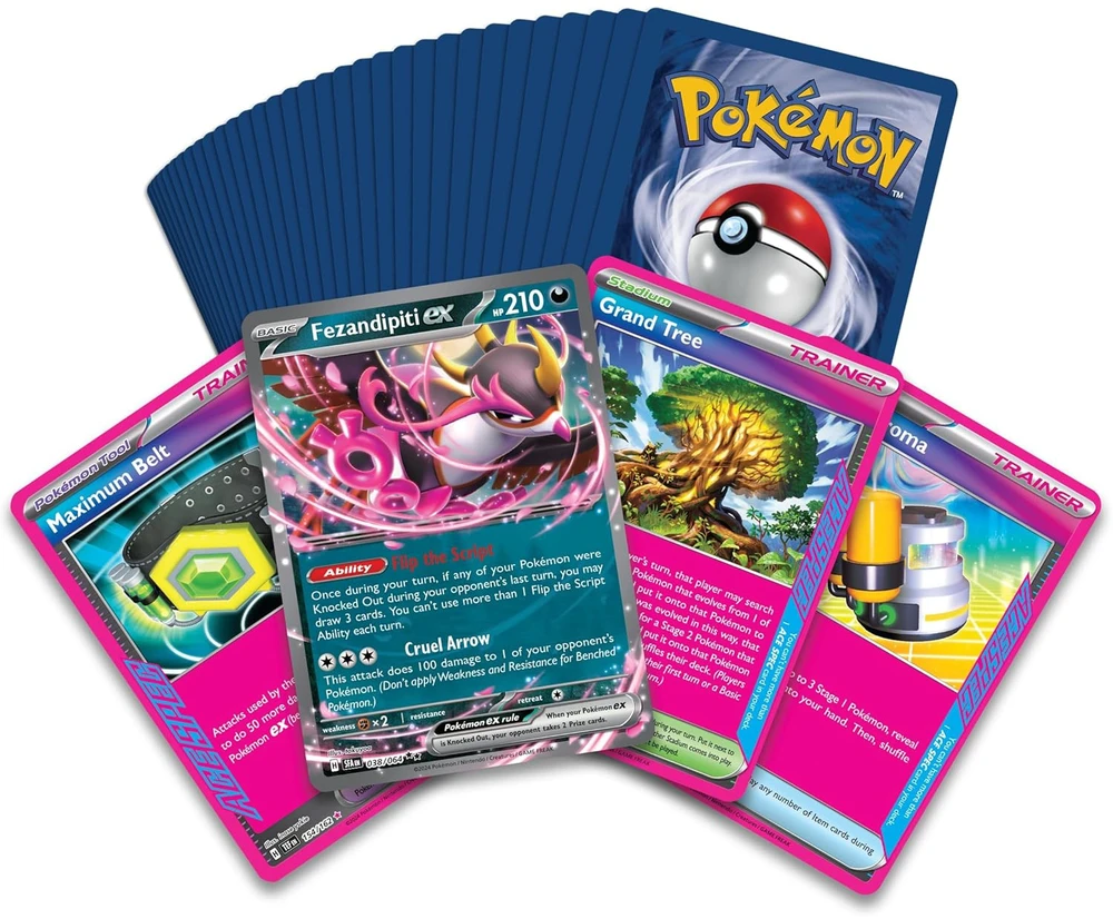 Pokémon TCG Trainer’s Toolkit 2025 rinkinys galingoms kaladėms