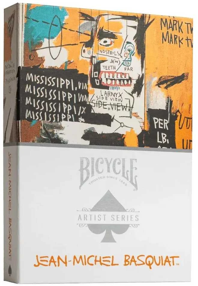 Kortų Žaidimas - Bicycle Menininko Serija Jean-Michel Basquiat 2 Pakuotės Plastikinės