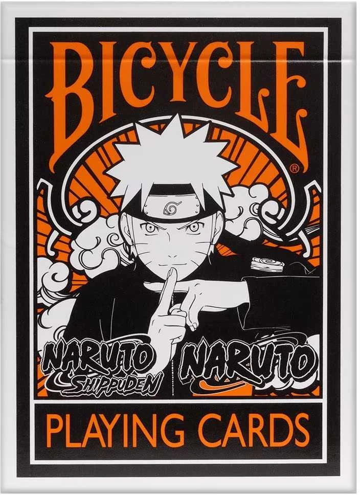 Kortų Žaidimas - Bicycle Naruto Kaladė 52 Kortos 4 Džokeriai 63.5 x 88.9 mm