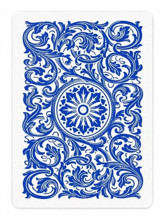 Kortų Žaidimas - Copag Elite Poker Dydžio Jumbo Indeksas 100% PVC 63.5x88.9mm Mėlynos