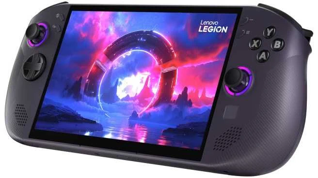 „Lenovo Legion Go S 8APU1 Ryzen Z1 Extreme“ 8 colių įstrižainės WUXGA IPS 500 nitų blizgus 120 Hz lietimui jautrus ekranas 16 GB LPDDR5x-7500 SSD 512 MHz Radeon Graphics 55.5 Wh SteamOS Nešiojamas kompiuteris