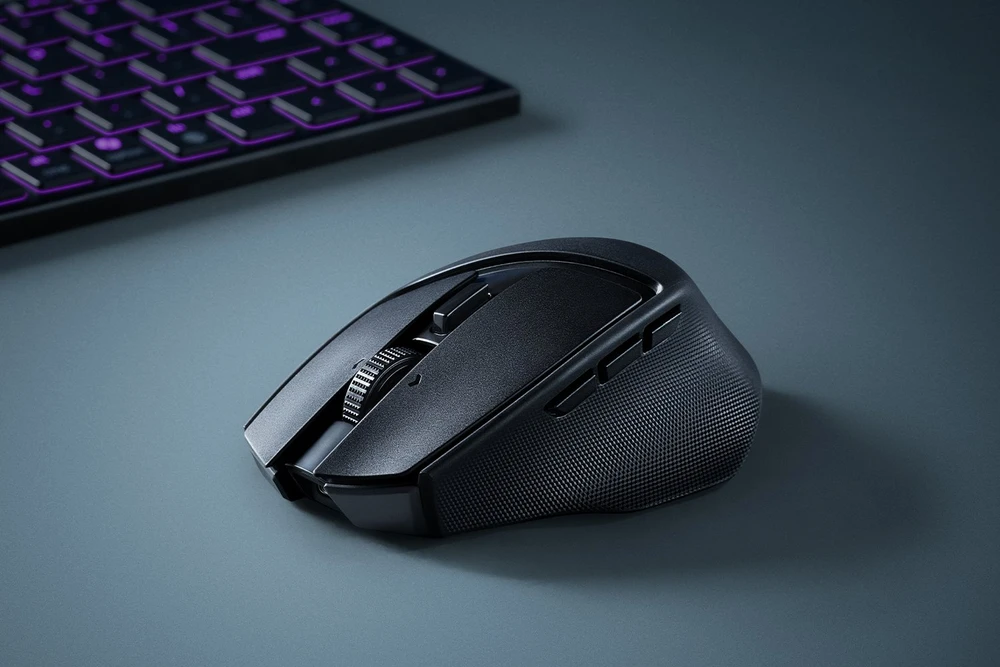 Pelė Myszka žaidimams Razer Basilisk belaidė 18000 dpi optinė juoda