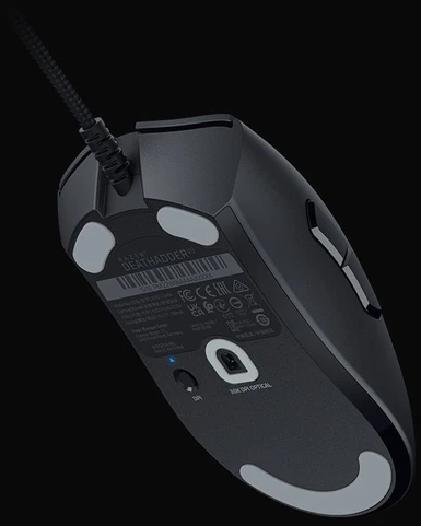 Razer | Pelė žaidimams | DeathAdder V3 | Pelė žaidimams | su laidu | Optinė | Juodas | No