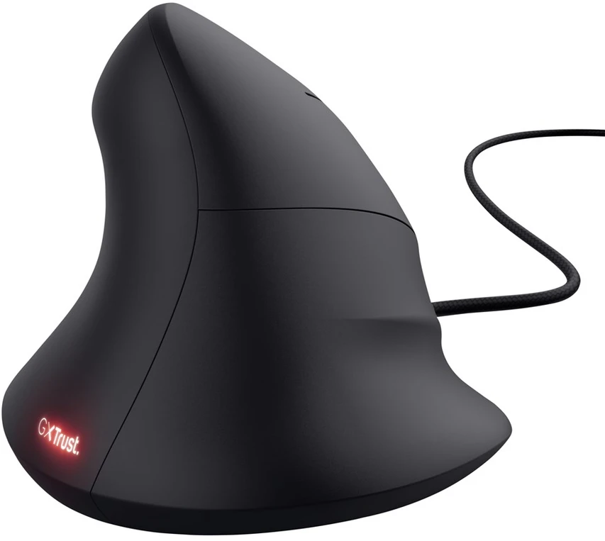 TRUST GXT 144 Rexx Ergonominė vertikali pelė su laidu | 10000 DPI