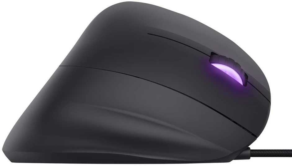 TRUST GXT 144 Rexx Ergonominė vertikali pelė su laidu | 10000 DPI