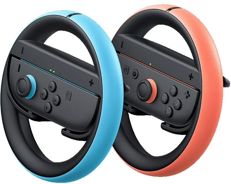 Nintendo Joy-Con 2 Wheel Pora Vairai 2 vnt. Mėlyna, Raudona