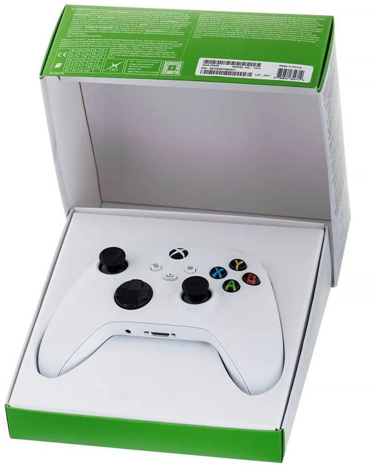 Žaidimų pultas Microsoft XBOX Series Wireless Controller, Baltos spalvos