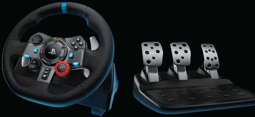 Žaidimų vairas Logitech G29 Driving Force PS5/PS4 PS3//PC Gaming steering wheel