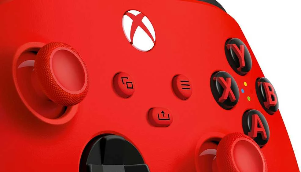 „Microsoft XBOX“ belaidis valdiklis „Raudona Bluetooth“ / USB žaidimų pultas Analoginis / skaitmeninis „XBOX“, „XBOX One“, „XBOX“ serija S, „XBOX“ serija X