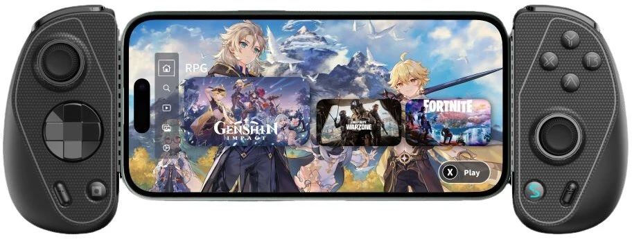 „Serafim S3“ debesies žaidimų valdiklio „Android“ versija