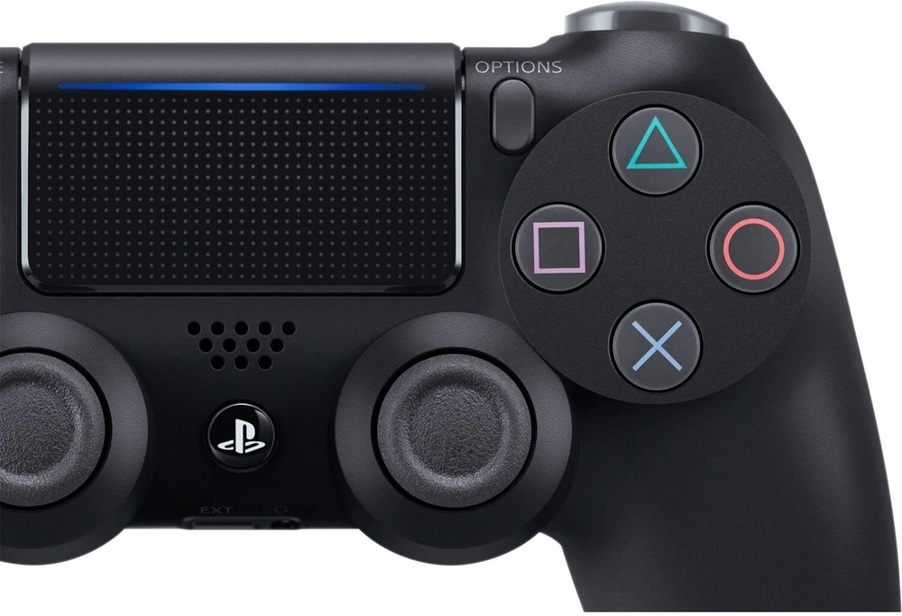 Sony belaidis valdiklis, skirtas „PlayStation 4 Dualshock“ juodas