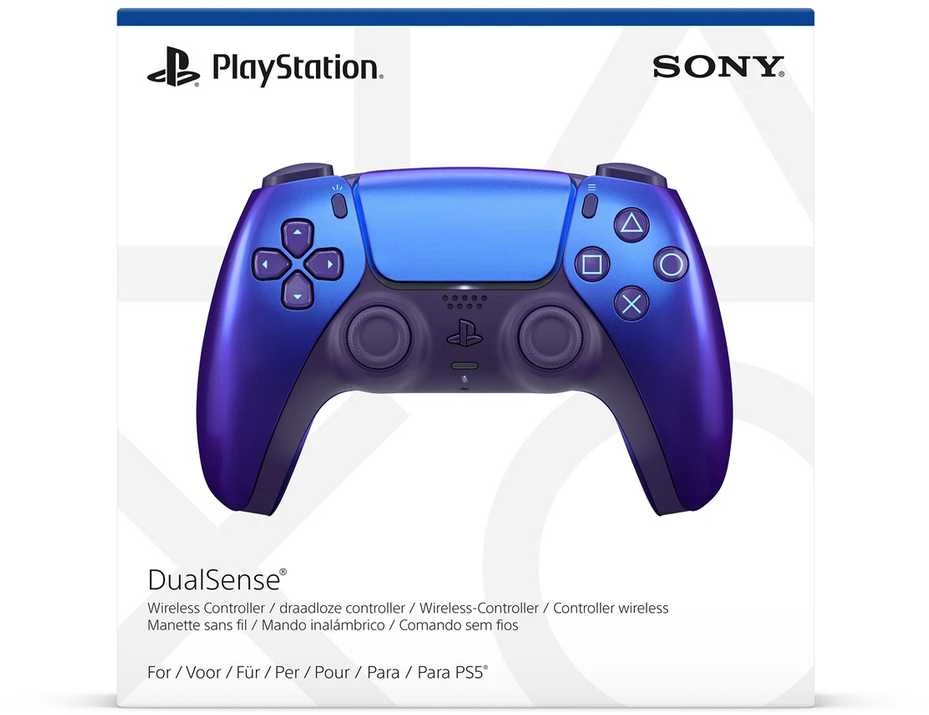 Sony PlayStation 5 DualSense V2 chromo, indigo spalvos