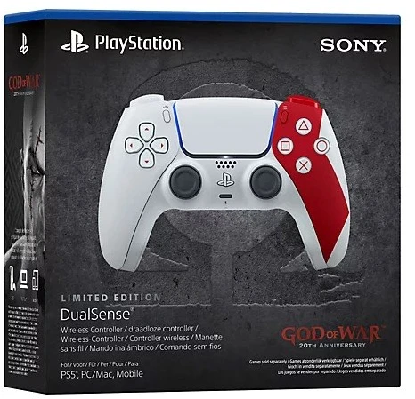 „Sony“ „PlayStation 5 DualSense“ belaidis valdiklis, riboto leidimo – „God of War“