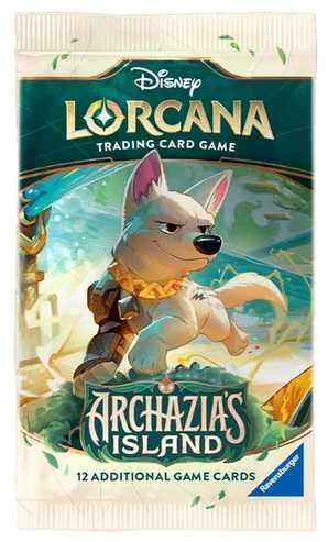 Disney Lorcana TCG Archazia’s Island Booster – 12 kortelių papildymas (angl.)