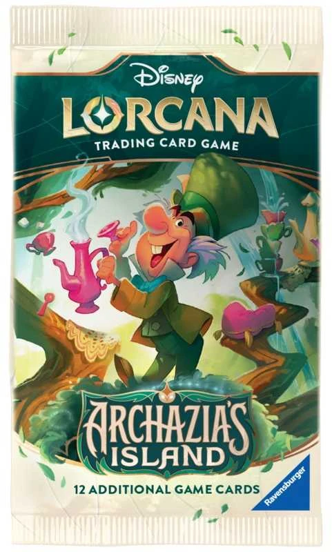 Disney Lorcana TCG Archazia’s Island Booster – 12 kortelių papildymas (angl.)
