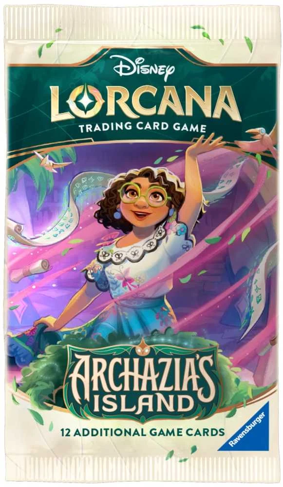 Disney Lorcana TCG Archazia’s Island Booster – 12 kortelių papildymas (angl.)