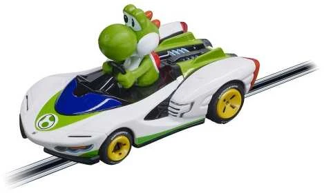 Žaislai - Slotų automobilių lenktynių rinkinys - Carrera Go Nintendo Mario Kart Yoshi vidaus naudojimui