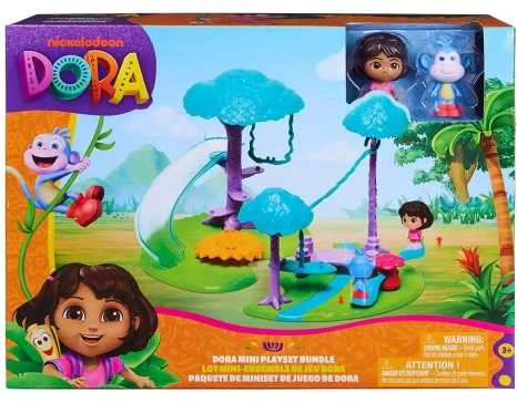 Žaislai - „Spin Master Dora The Explorer“ mini žaidimų rinkinio, figūrėlių ir priedų rinkinys