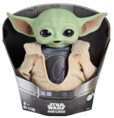 Žaislai, žaidimai ir kolekcionavimas - Mattel Star Wars The Mandalorian Grogu pūkuotas 28 cm