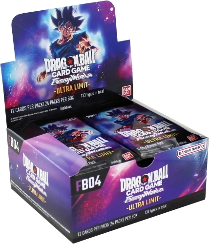 Žaislai, Žaidimai ir Kolekcionuojami daiktai - Bandai Dragon Ball Super Fusion World Booster Box 24 Pakuotės 143 Kortelės