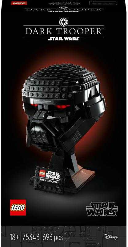 LEGO® Star Wars Tamsiojo kario™ šalmas (75343)