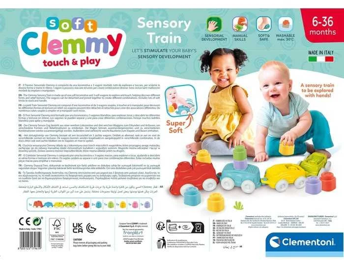 Žaislinis traukinys Clementoni Baby Clemmy 17961
