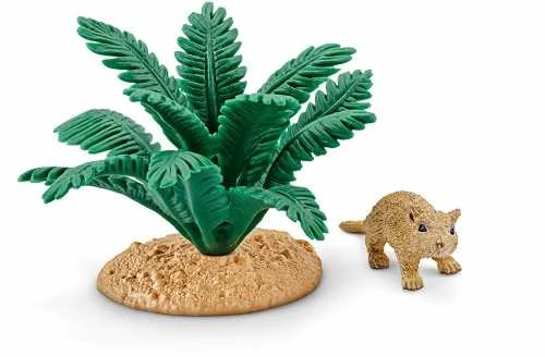 Žaislų rinkinys - Schleich Sneaky Wildlife Desert Hideaway (dykumos tema, suderinamas)