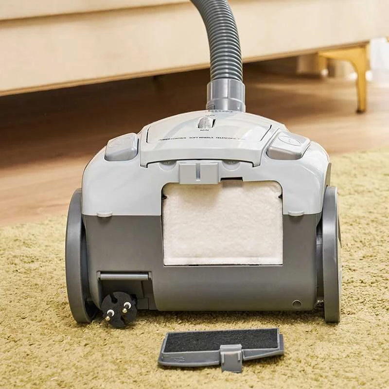 Zelmer Dulkių Siurblys - Edek ZVC251 800W Su Maišeliu Baltas Pilkas