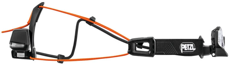 Kepurė su žibintu - Petzl Nao RL 1500 Liumenų, 200m Nuotolis, Reaktyvi Apšvietimas Juoda