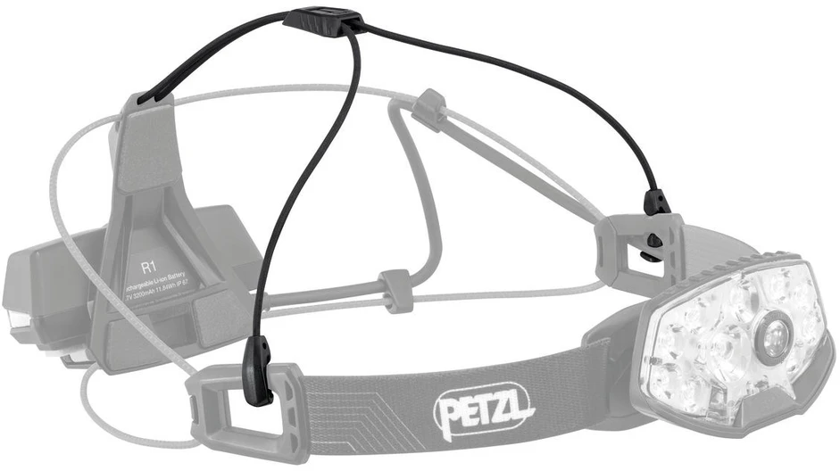 Žibintas - Petzl NAO RL 1500 Liumenų, 3200 mAh Įkraunamas, Vandeniui Atsparus Juodas