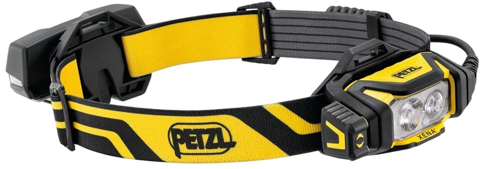 Žibintas - Petzl XENA 1400 Liumenų, 170m Nuotolis, Įkraunama 3200mAh Baterija, IP67 Atsparus Vandeniui Juodas