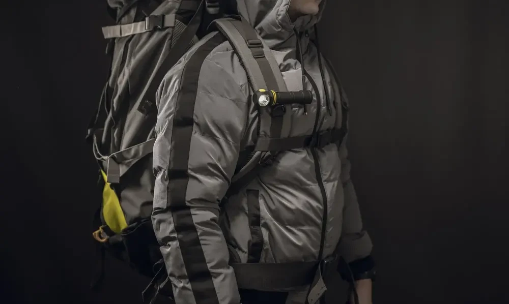 Žibintuvėlis - Armytek Elf C2 Max 4500 Liumenų USB-C Atsparus Vandeniui Aliuminis Baltas