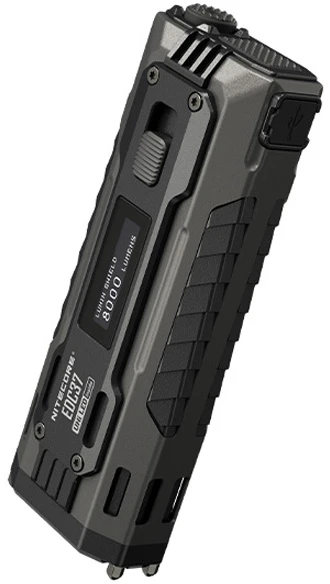 Nitecore EDC37 8000 lm USB-C įkraunamas plokščias EDC žibintuvėlis