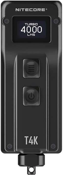 Žibintuvėlis - Nitecore T4K 4000 Liumenų Įkraunamas Raktų Pakabukas