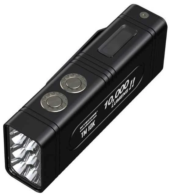 Žibintuvėlis - Nitecore TM10K 10000 Liumenų OLED Įkraunamas 21700