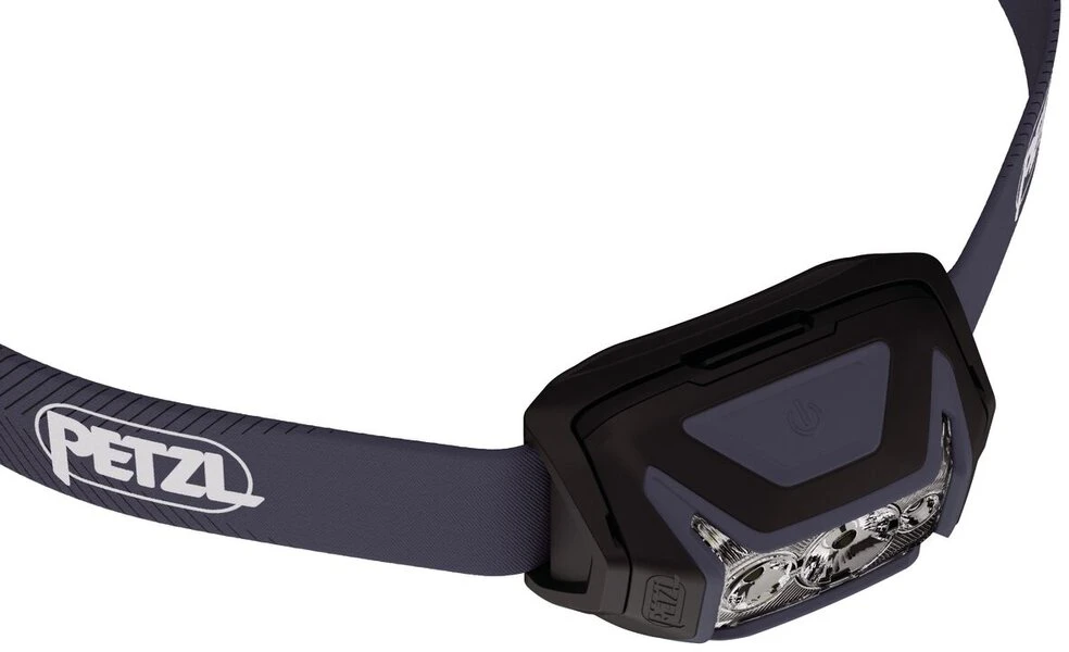 Žibintuvėlis - Petzl Actik 450 Liumenų, 100m Spindulio Atstumas, Raudona Šviesa - Juoda