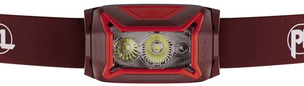 Žibintuvėlis - Petzl Actik Core 625 Liumenų, 115m Spindulio Atstumas, Raudona Šviesa - Raudona