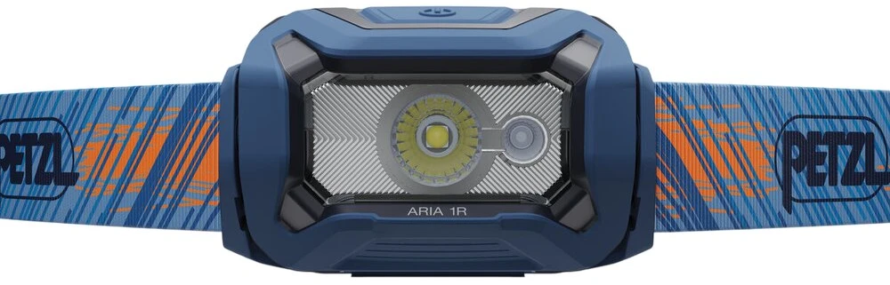 Žibintuvėlis - Petzl Aria 1R RGB 475 Liumenų, 75m Šviesos Atstumas, IP67 Mėlynas