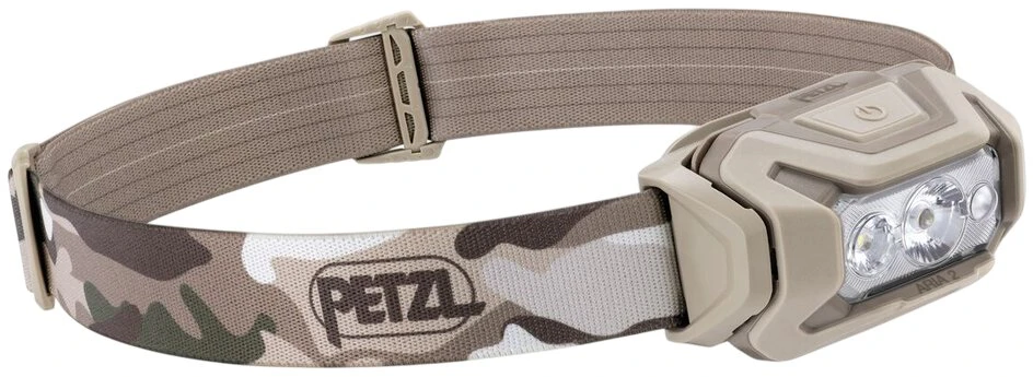 Žibintuvėlis - Petzl Aria 2 RGB 450 Liumenų, 100m Spindulio Atstumas, Camo