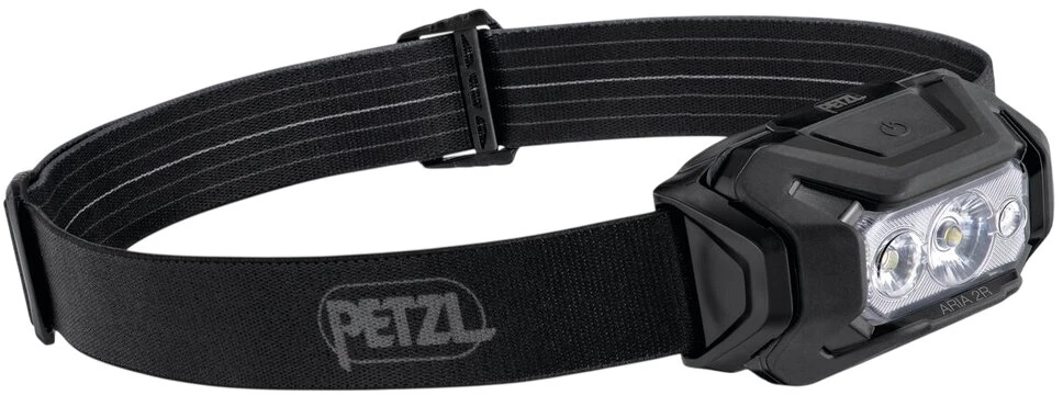 Žibintuvėlis - Petzl Aria 2R RGB 625 Liumenų, 115m Šviesos Atstumas, Juoda